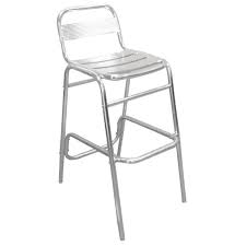 tabouret de bar manges debout alu